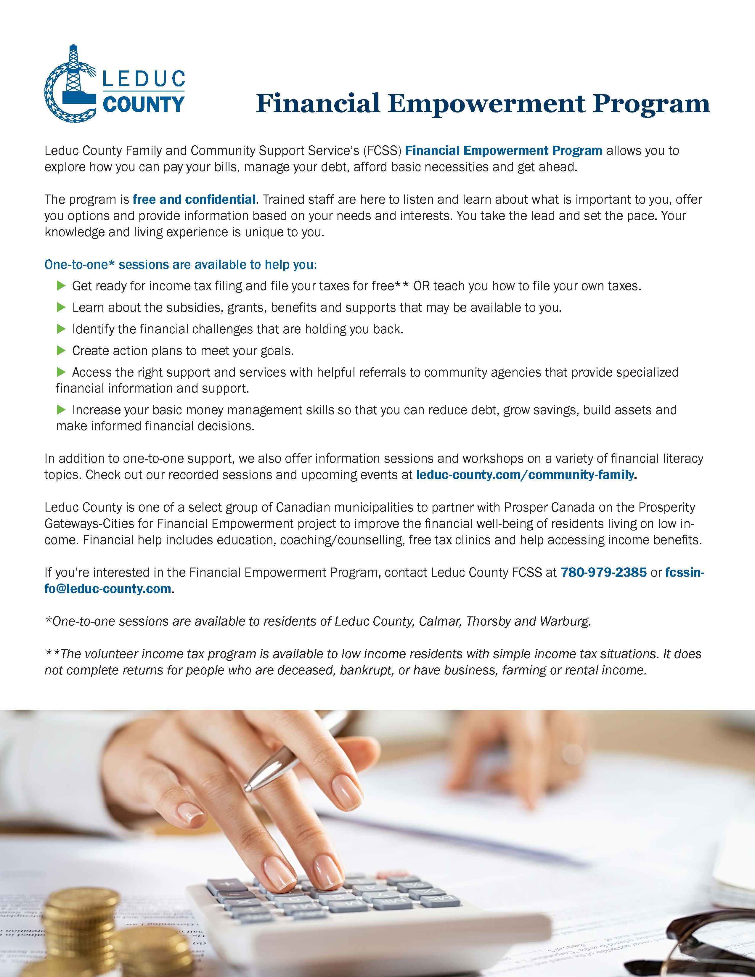 Financial empowerment program PDF