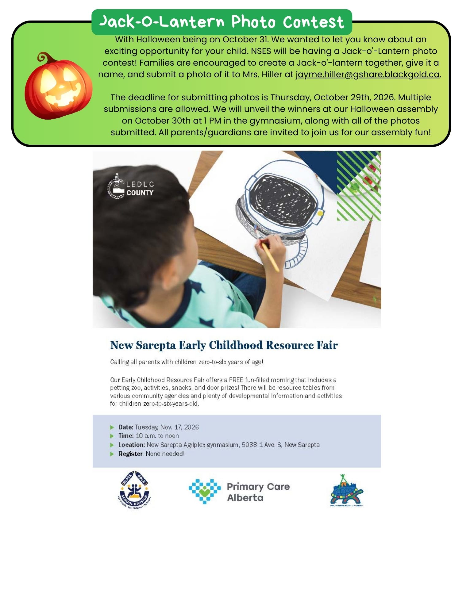 NSES Weekly School News Oct 16 2026 (1)