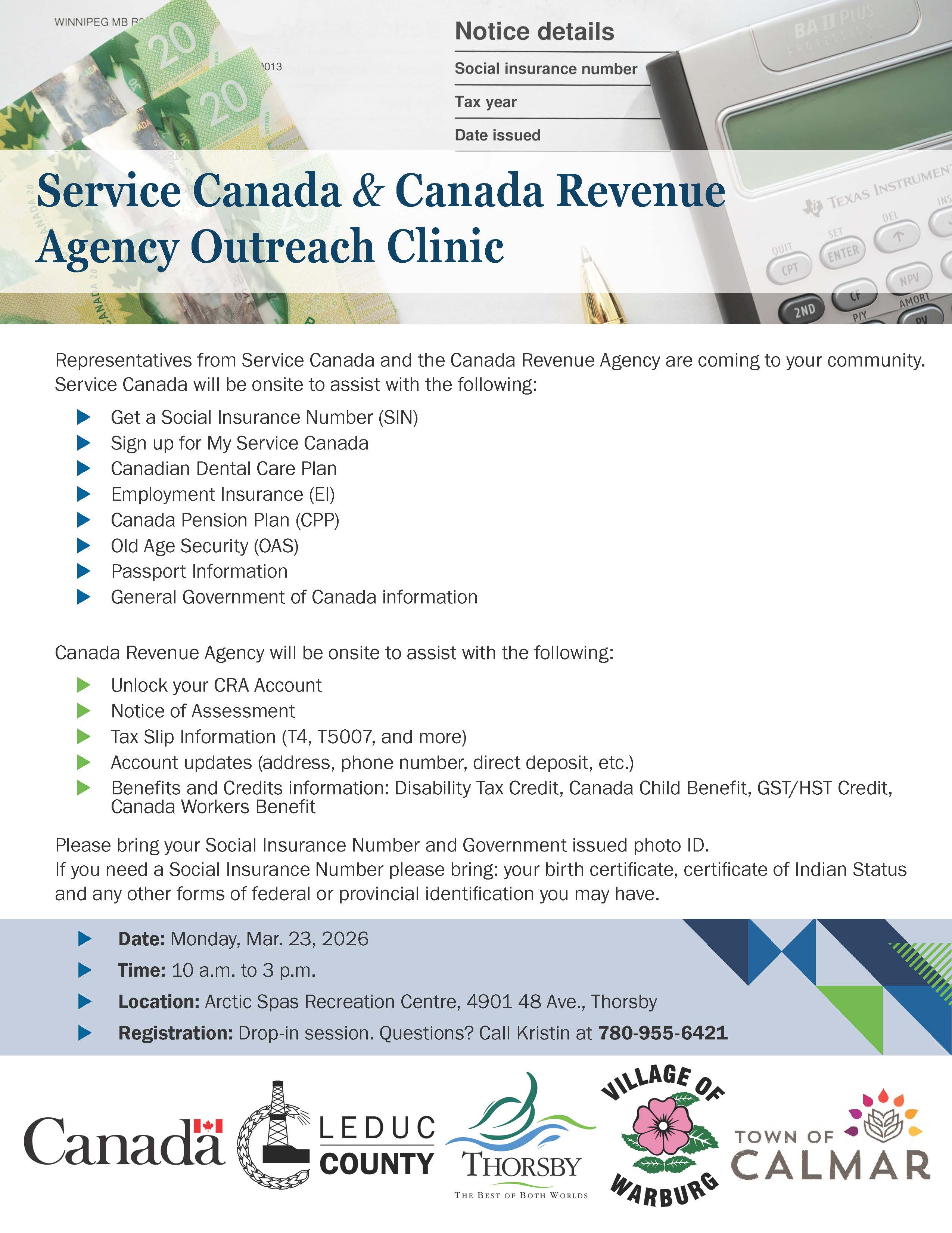 Serv Canada CRA Clinic