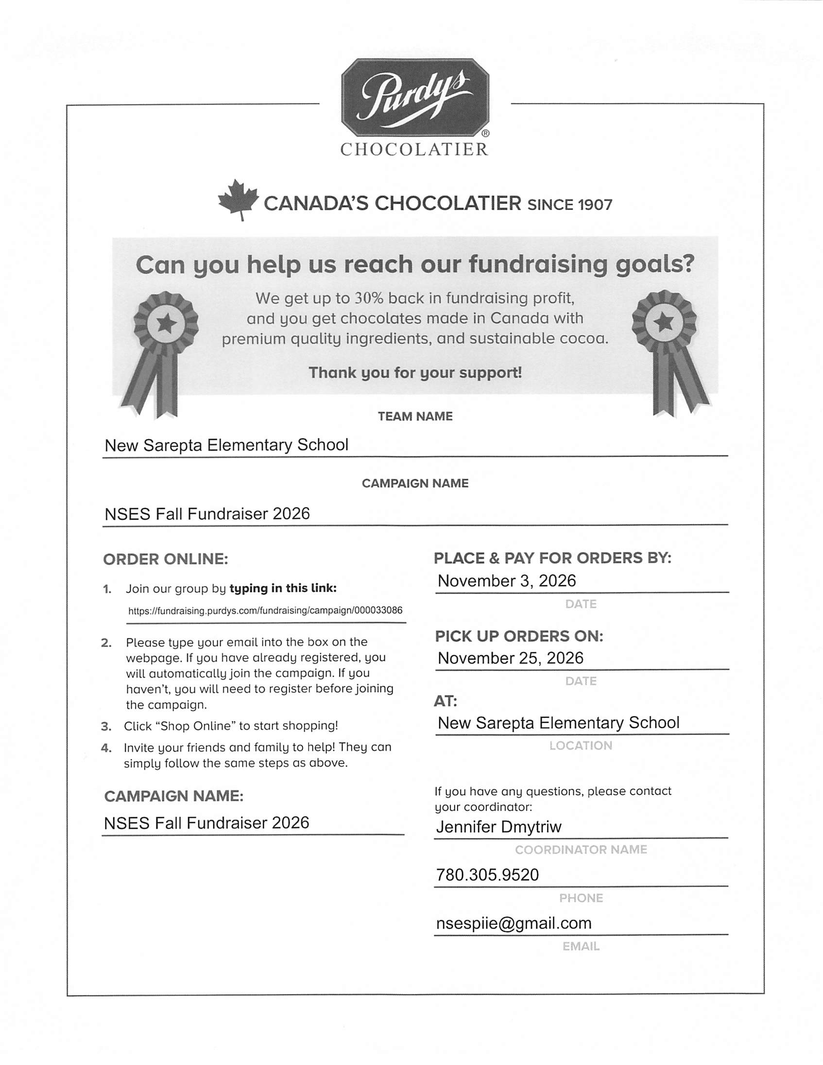 NSES Fall Fundraising Package 2026 Page 6